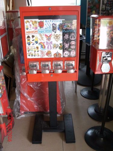 4 COLUMN STICKER/TATTOO VENDING MACHINE