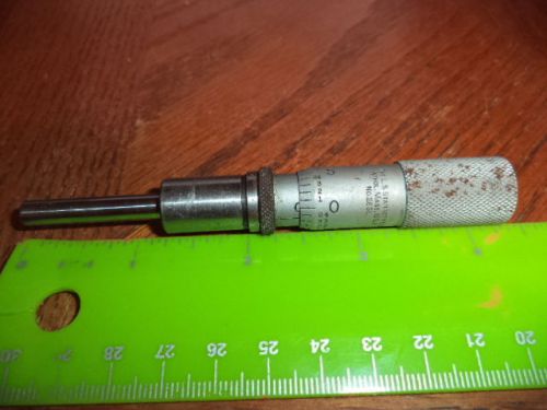 Starrett No.263L Micrometer Head w/ Lock Nut 0-1&#034; Range, .001 Grad.
