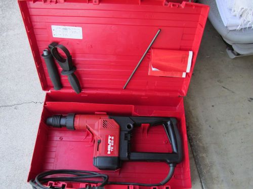 HILTI TE-25S sds-plus chuck 115V  hammer drill kit, termite control tool  (623)
