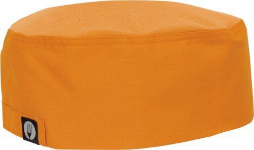 Chef works dfcv-ora cool vent skull cap beanie, orange for sale