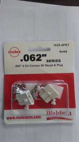 Molex 4-Pin Connector Kit 0.093&#034; 2 Sets