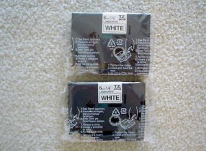 2PK Black on White Tape TZe-211 For Brother 6mm TZ-211 TZe211 PT-D600VP PT-P750W