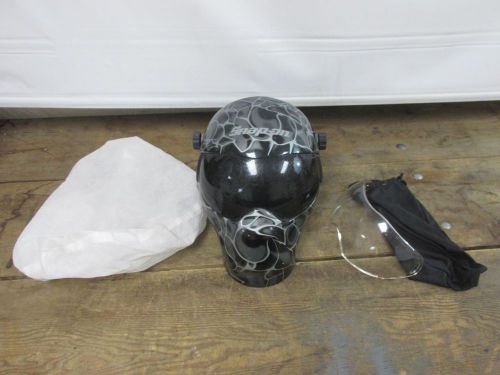 Snap On welding mask/ helmet with extra clear shield