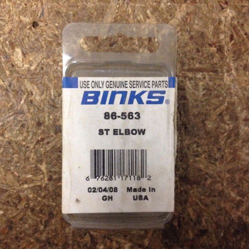 Binks ST Elbow (Nickle Plated) 86-563