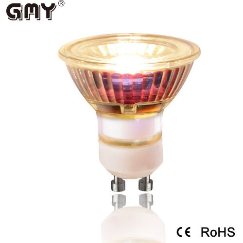 Flip chip gu10 3w glass led light spotlight ac/dc12v 20w halogen equivalent for sale