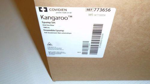 30 BRAND NEW SEALED BAGS (1 CASE) OF COVIDIEN KANGAROO EPUMP SET REF#773656