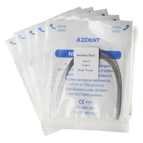 30 Bags Dental Orthodontic ArchWire Stainless Steel Rectangular Ovoid Form US