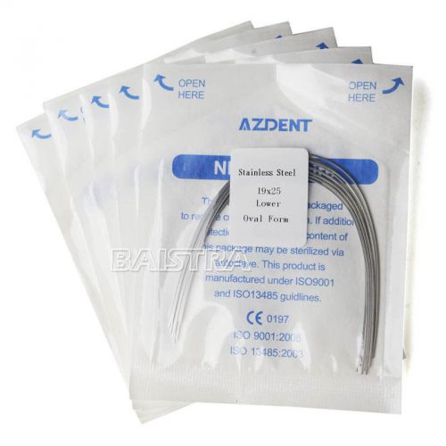 30 Bags Dental Orthodontic ArchWire Stainless Steel Rectangular Ovoid Form US