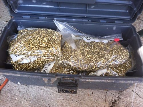 Pounds yellow zinc plated sheet metal/wood screws-huge lot!! for sale