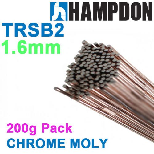 200g Pack - 1.6mm PREMIUM Chrome Moly TIG Filler Rods -TRSB2-1.6 Welding Wire