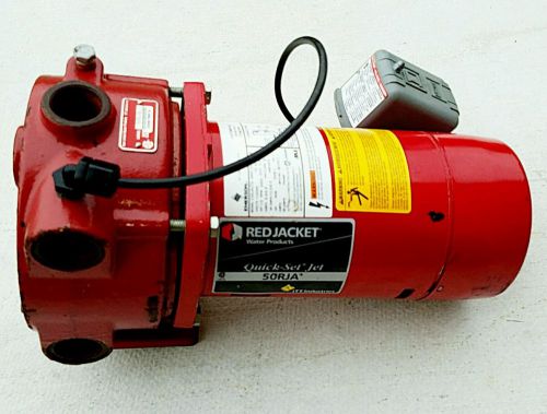 **NEW** Red Jacket 50RJA 1/2 HP Quick Set Convertible Jet Pump