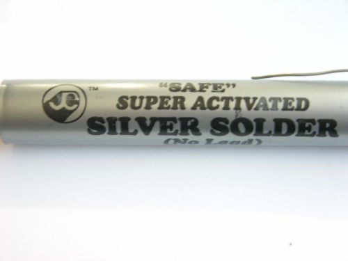 SAFE &#034;Super ACTIVATED SOLDER&#034; for Electronics: 4% Silver 94%Tin; .040 dia. 1 oz