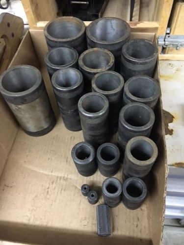 Lot of 17 sunnen truing sleeves from st-2500 to s-175 for sale