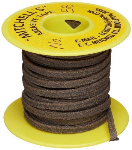 Mitchell abrasives 58 flat abrasive tape, aluminum oxide 150 grit 3/16&#034; wide x for sale