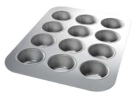 12 cup, 3.8 oz. cupcake/muffin pan, chicago metallic, 45125 for sale