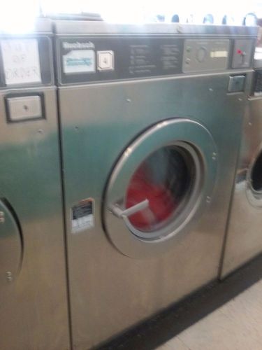 Used huebsch 50 pound hc50md2 stainless commercial washer extractor for sale