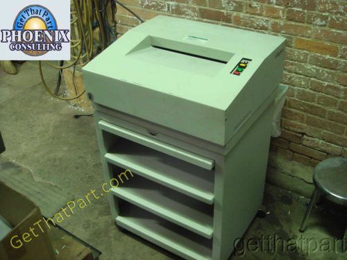 Allegheny j-25 strip-cut commercial usa made industrial paper shredder for sale