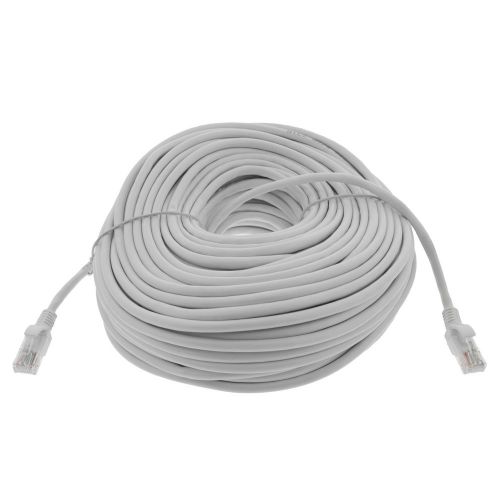 R-Tech Cat5 Ethernet Cable RJ45 For Networking Use- 125 ft White