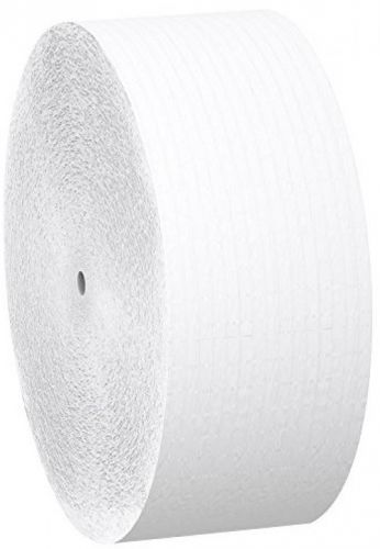 Scott Jumbo Roll JR. Coreless Toilet Paper (07006), 2-PLY, White, 12 Rolls / /