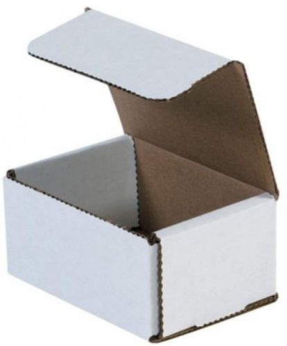 Aviditi M432 Corrugated Mailer, 4 Length X 3 Width X 2 Height, Oyster White Of