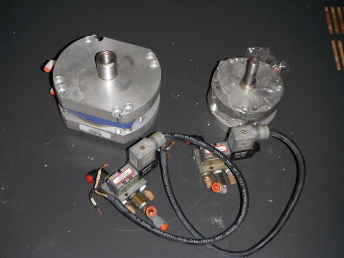 Lot of pneumatic actuators and solenoids (4298) for sale