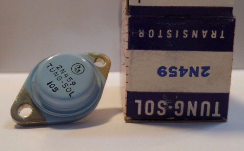 NOS TUng Sol 2N459 Power Transistor