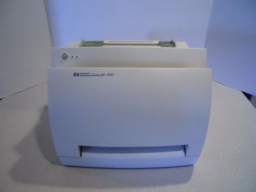 HP LaserJet 1100 Workgroup Office Printer Copy Machine 51489 Page Count + Toner