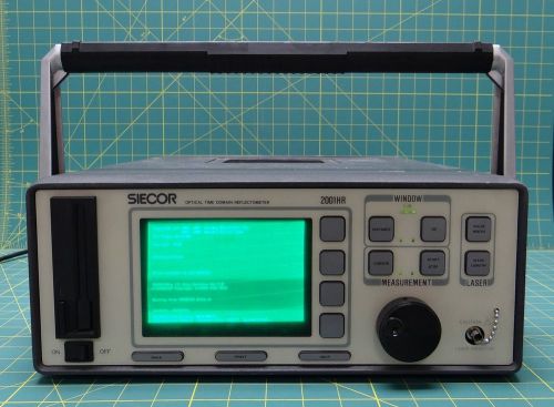 Siecor Optical Time Domain Reflectometer 2001HR-P, 2001-DUALM-15