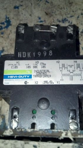 HEVI-DUTY E105 Industrial Control Transformer