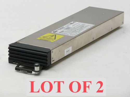 LOT OF 2 FOUNDRY 32006-000 1200W 12V 100A SWITCHING POWER SUPPLY NI-X-ACPWR