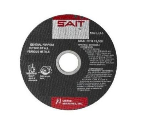 United Abrasives SAIT 24051 Type 1 14-Inch x 3/32-Inch x 1-Inch IronWorker Ch...