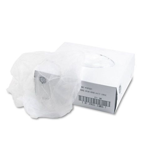 Disposable Hair Net Spun-Bonded Polypropylene White 100 per Bag