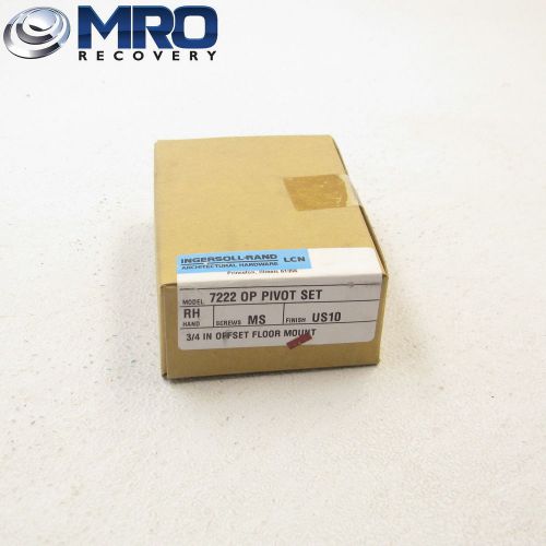 Ingersoll rand lcn 3/4&#039;&#039; offset floor mount pivot set rh 7222 op *new in box* for sale