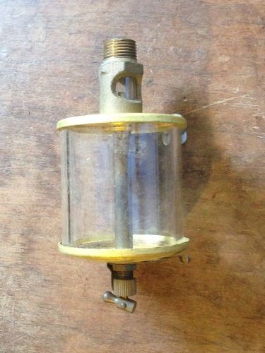 Vintage Unused Consolidated Brass Co. Hit Miss Gas Engine Oiler