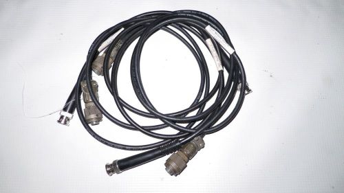 CSI 613C BNC to 2 pin MIL accelerometer cable 4&#039;