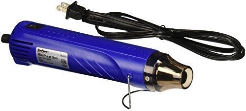 01-0712 mini heat gun blue air for hot tubing cord guns plastic laminates 95pc s for sale