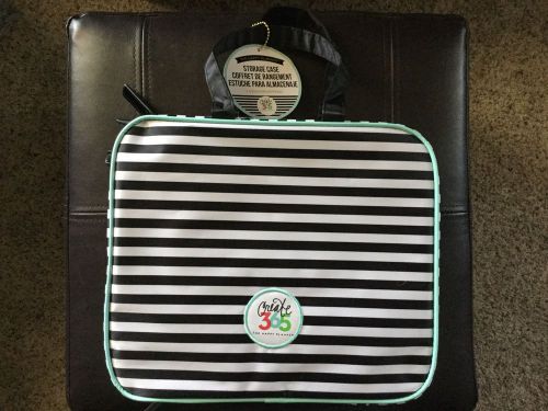 Create 365 Planner Storage Case 12&#034;X10.5&#034;X4&#034;-Striped