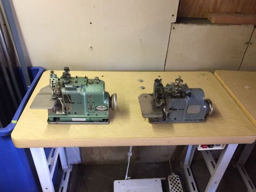 MERROW SEWING MACHINES MG-20NR-1 AND A-3DW-3