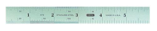 NEW General Tools 678MED  6&#034;/ 150MM Precision Rigid Steel Rule Ruler