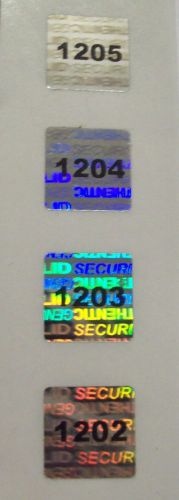 1000 svag .5&#034; square void security custom print sticker labels tamper evident for sale