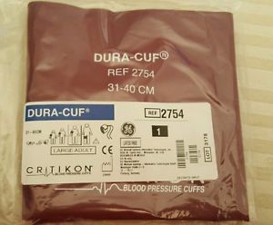 Critikon dura-cuf blood pressure cuff large adult (31-40cm)-ref 2254 for sale