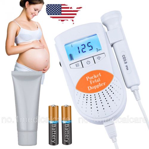 FDA Sonoline B Fetal Doppler, 3mhz Probe, Baby Heart Monitor, GEL&amp;Batteries