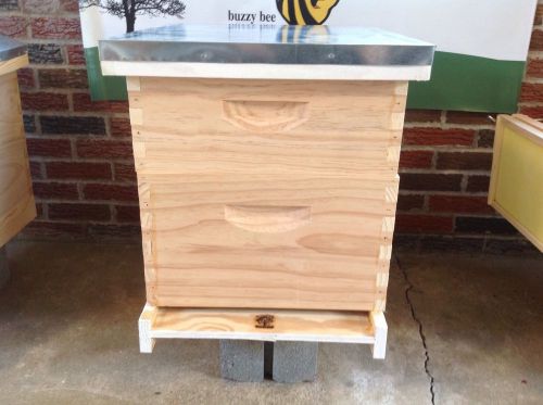 complete 10 Frame langstroth Beehive with frames and foundation,with Honey Super