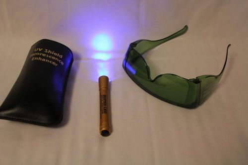 Fluorescent Enhancer Die UV Leak Detection Light and Glasses