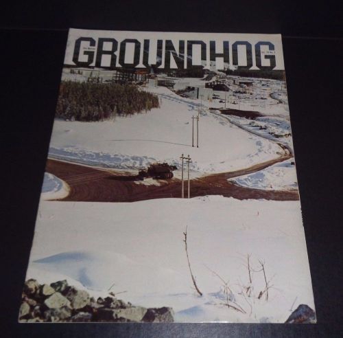 Marion Power Shovel The Groundhog Magazine Vol 70  No. 1 8000 Dragline