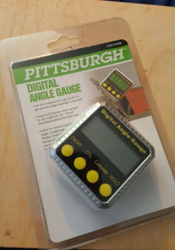 New pittsburgh digital angle gauge tool for sale