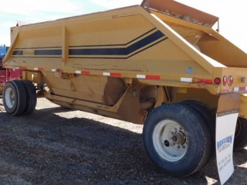 1999 midland belly bottom dump pup trailer (stock #1940) for sale