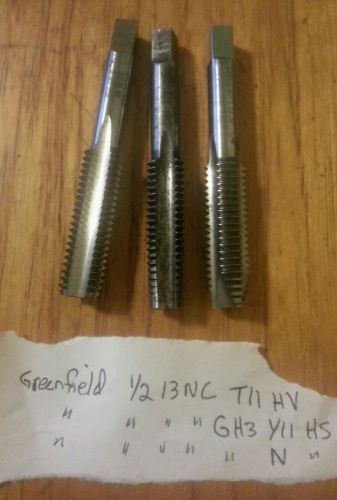 USED LOT OF 3 GREENFIELD USED HAND TAP   t5
