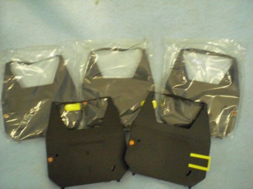 Broters Black Ribbon Cassettes for Typewriter.  5 New Sold each.1