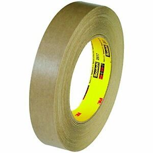 3M 2517 Flatback Tape 6.5 Mil 1&#034; x 60 yds Kraft 12/Case 3M Stock# 7000088500